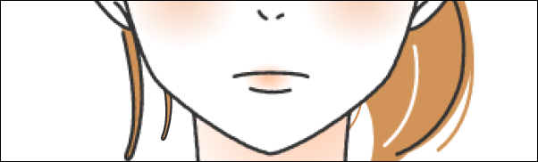 ほうれい線がない人