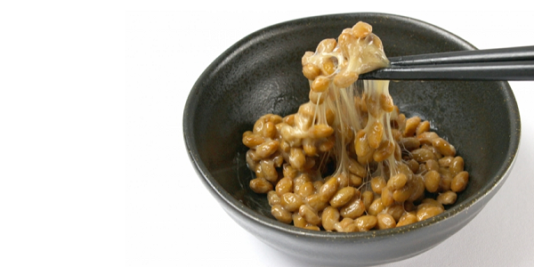 ほうれい線に納豆