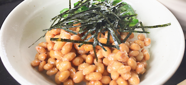 納豆に焼きのり